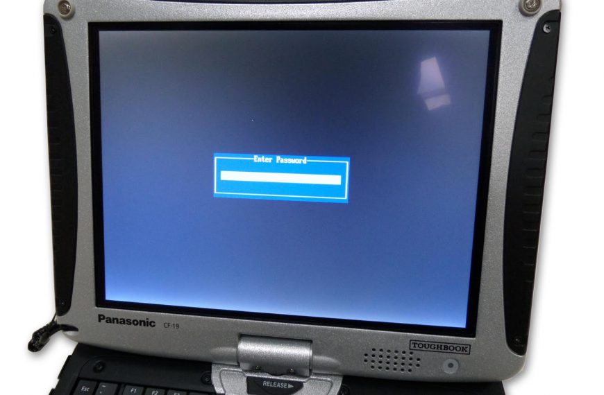 Toughbook BIOS Password Removal